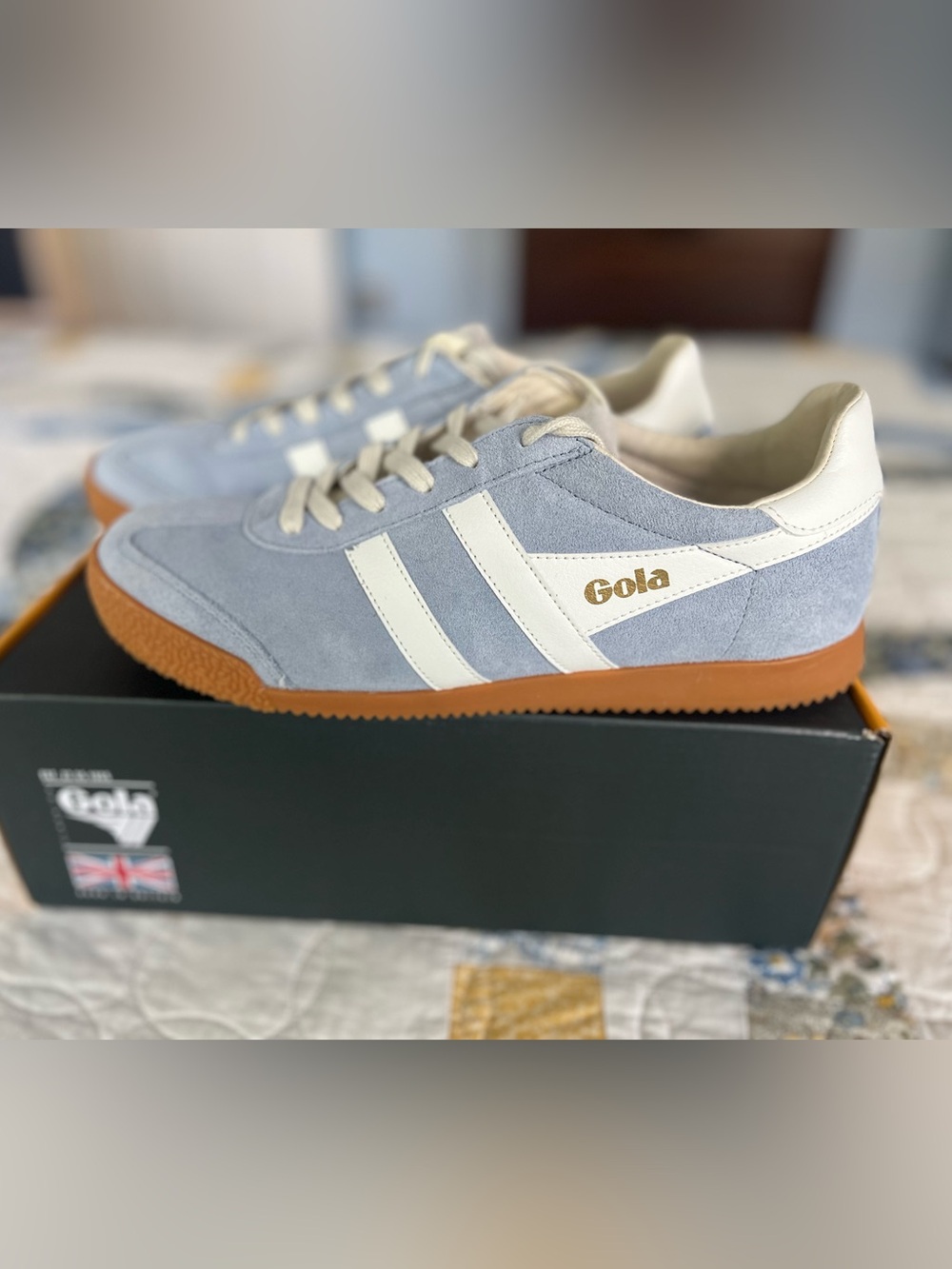 Gola Elan Air and White Sneakers - Picture 4 of 8